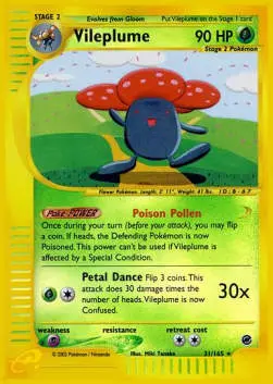 Vileplume - Expedition Base Set (Holo Rare) [EX-31]
