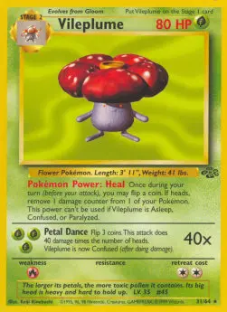 Vileplume - Jungle (Rare) [JU-31]