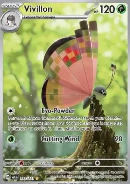 Vivillon - Surging Sparks (Illustration Rare) [SSP-193]