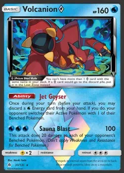 Volcanion ◇ - Forbidden Light (Holo Rare) [FLI-31]