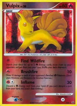 Vulpix Lv.20 - Platinum (Secret Rare) [PL-SH6]