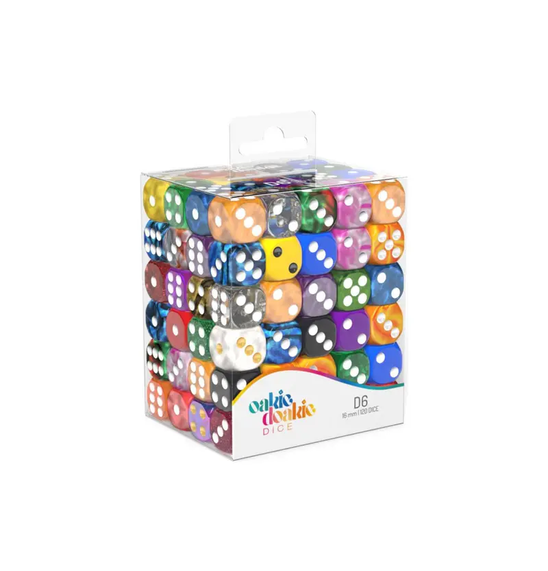 W6 Würfel - Retail Pack Mixed (120)