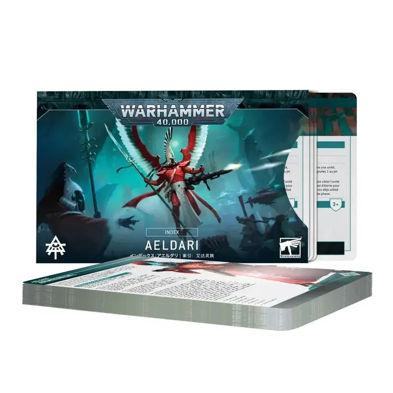 Warhammer 40k Aeldari Index-Karten 2023 - DE