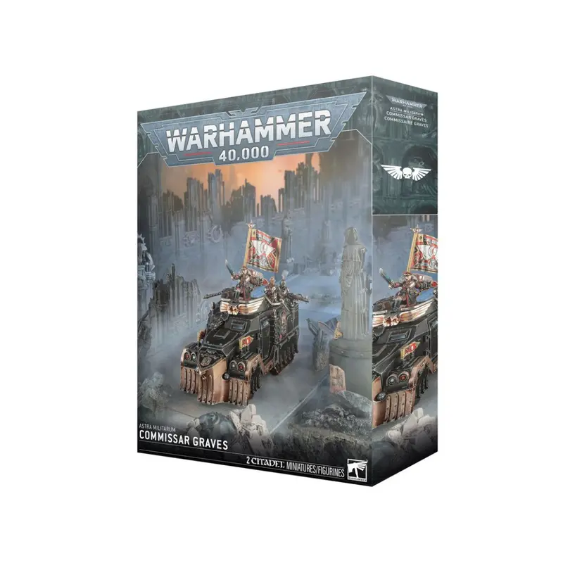 Warhammer 40K Astra Militarum - Commissar Graves