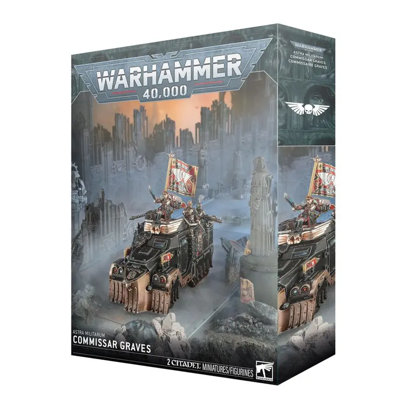 Warhammer 40k - Astra Militarum - Kommissarin Graves