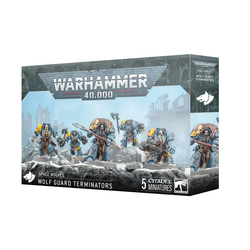 Warhammer 40k - Figuren - Space Wolves - Wolfsgarde-Terminatoren