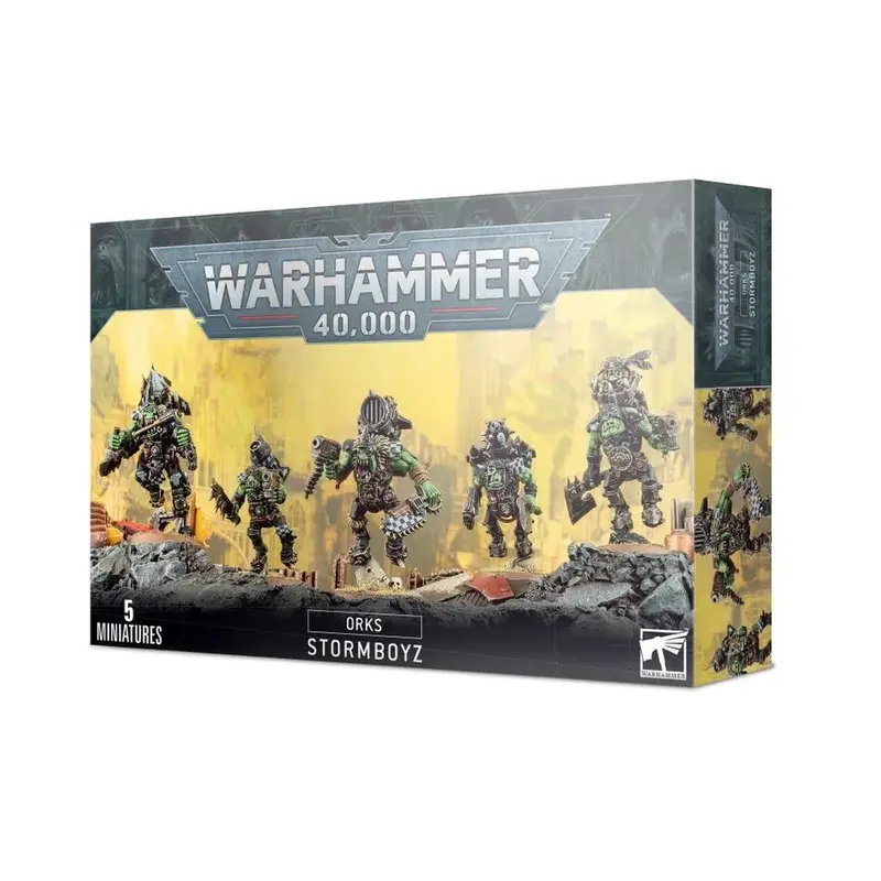 Warhammer 40k - Figuren - Xenos-Armeen - Orks - Ork Stormboyz