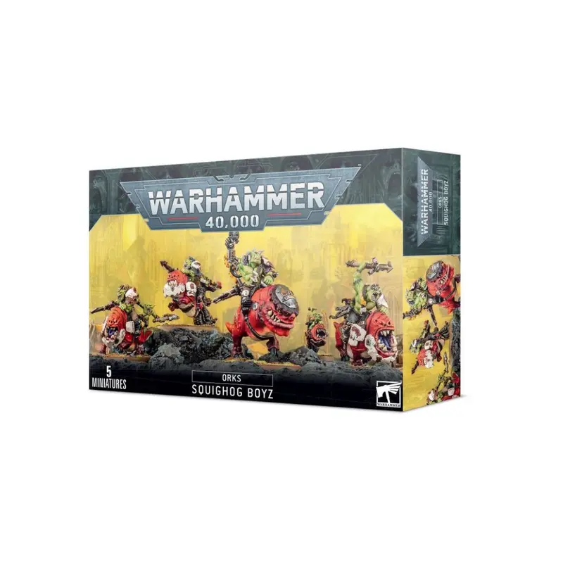 Warhammer 40K Orks - Squighog Boyz