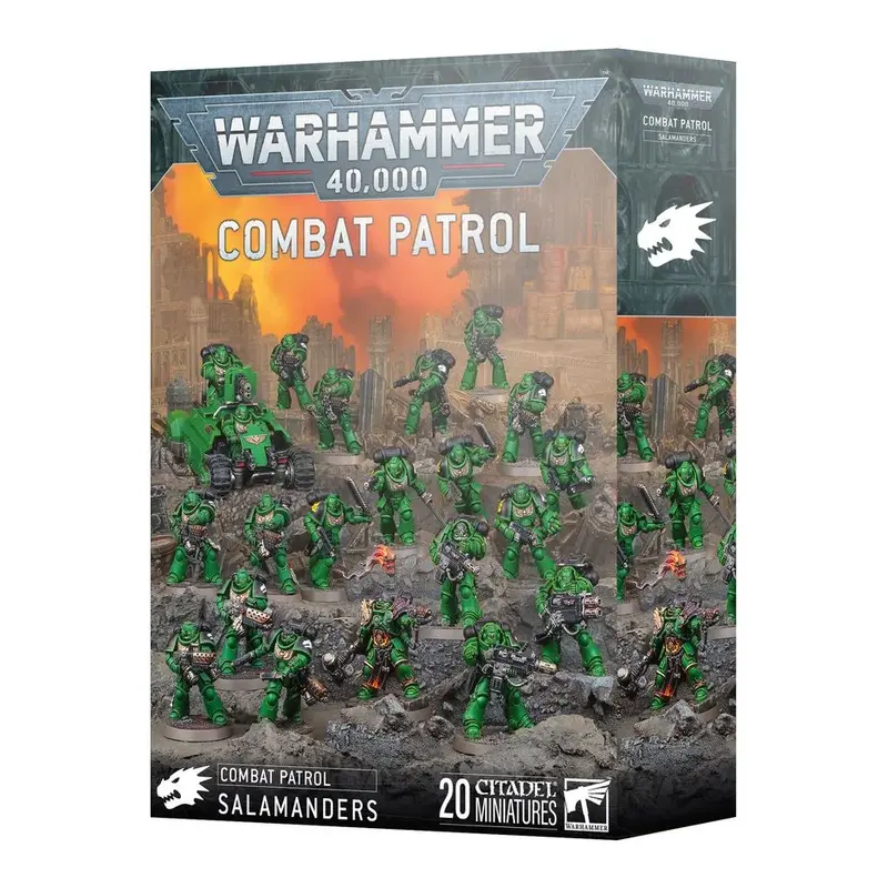 Warhammer 40k - Space Marine - Salamanders - Kampfpatrouille
