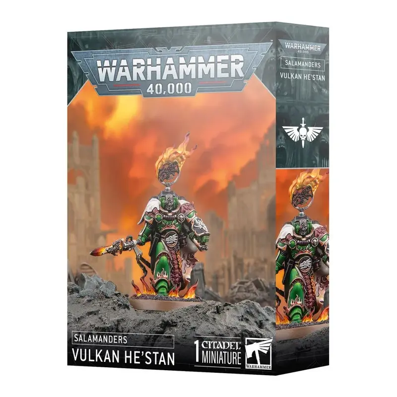 Warhammer 40k - Space Marine - Salmanders - Vulkan He'stan
