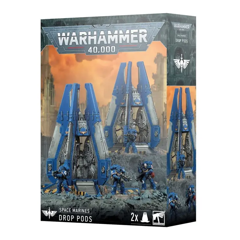 Warhammer 40k - Space Marines - Landungskapseln