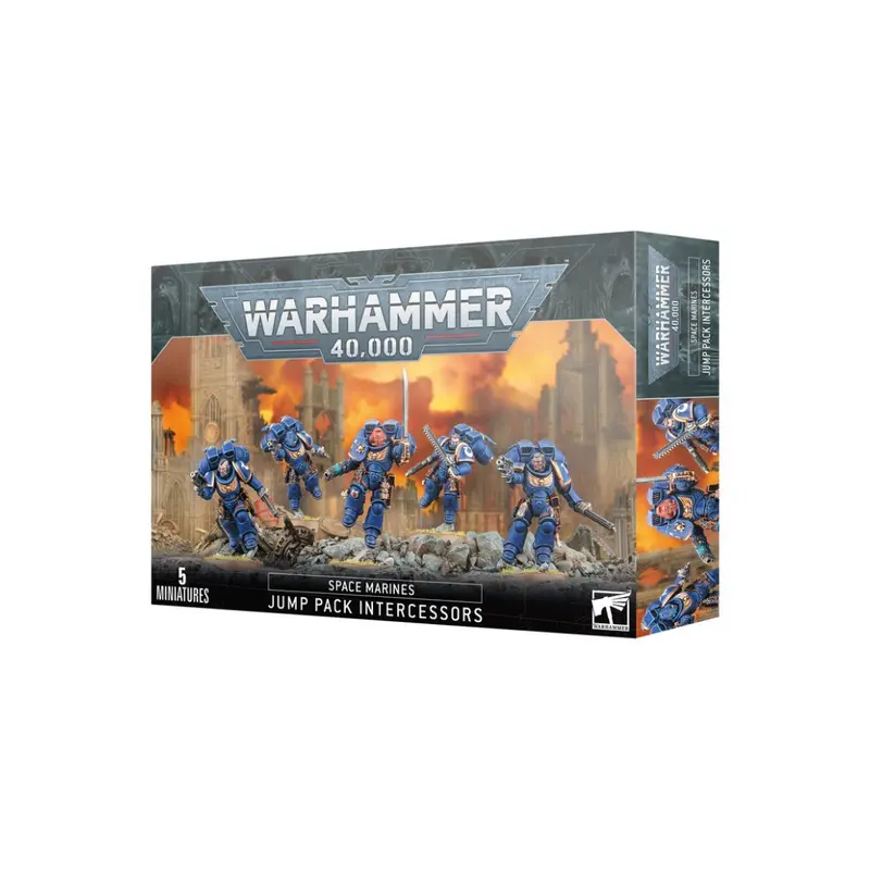 Warhammer 40K Space Marines - Sturmtrupp mit sprungmodulen