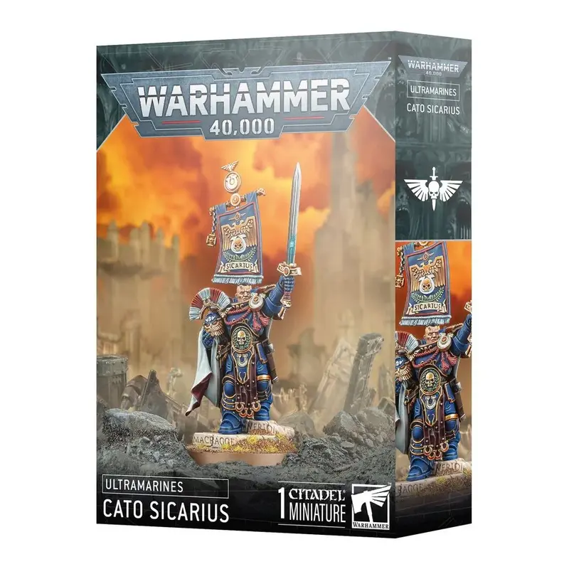 Warhammer 40k Ultramarines Cato Sicarius