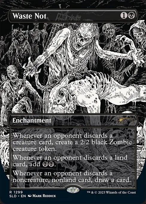 Waste Not SLDSM3-1299 Rare Englisch