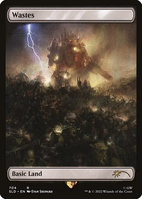 Wastes (V.1) SLD-704 Rare Englisch