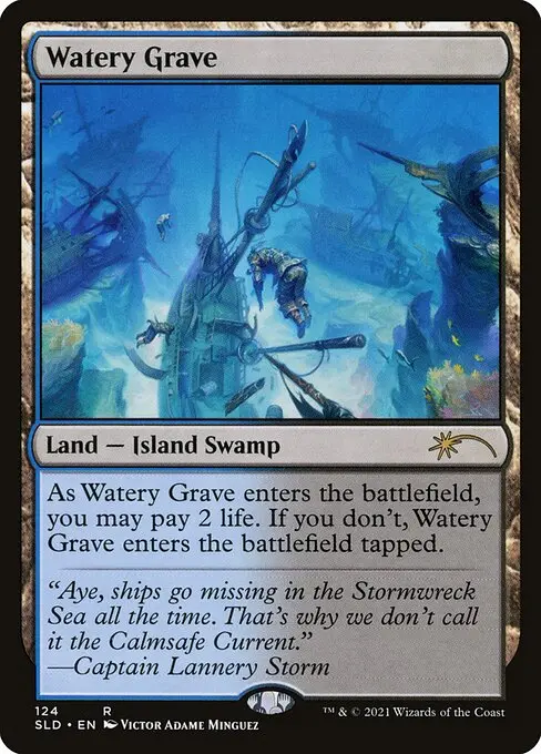 Watery Grave SLDDR-124 Rare Englisch