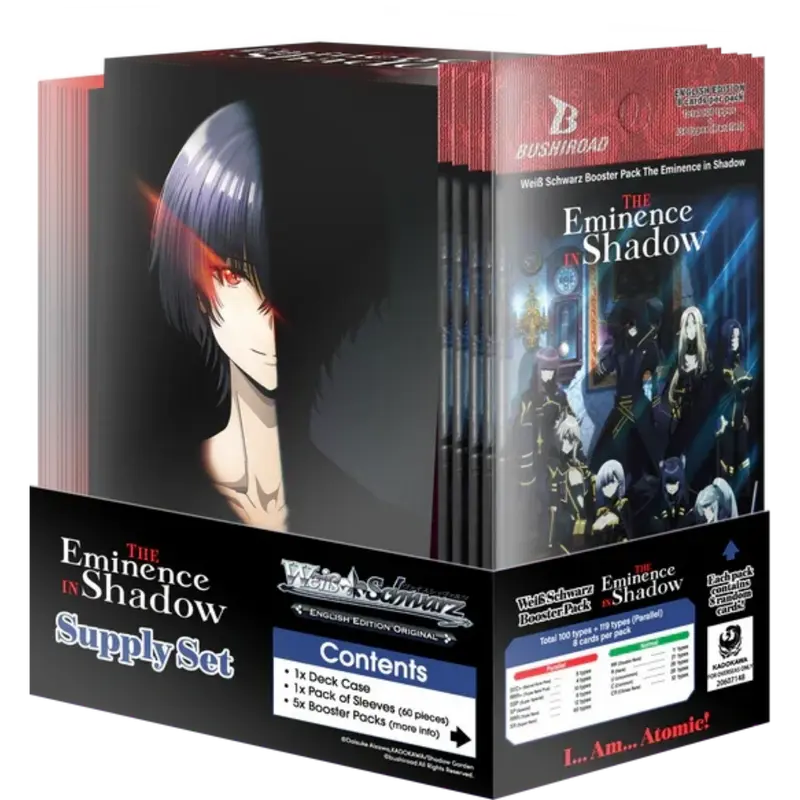 Weiß Schwarz - The Eminence in Shadow - Supply Set [ENG]