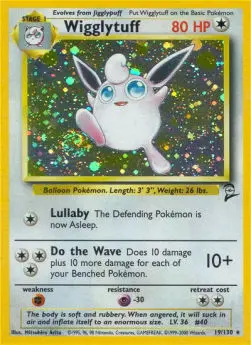 Wigglytuff B2-19 Holo Rare Good Englisch