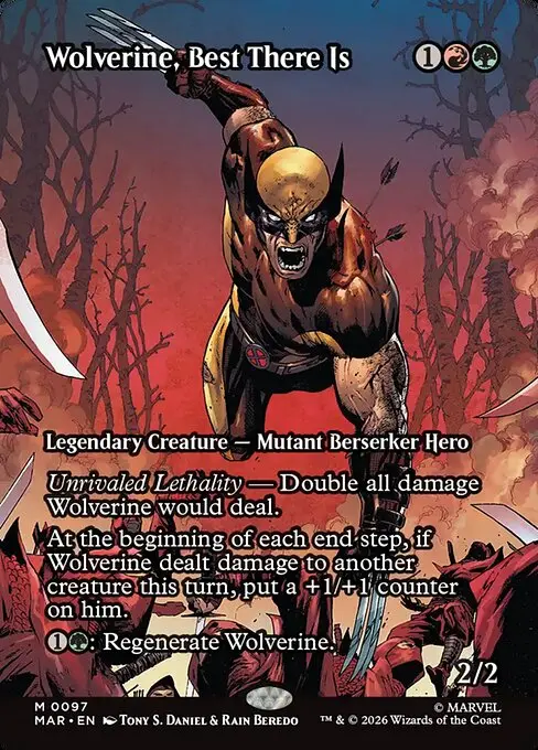 Wolverine, Best There Is MAR-97 Mythic Englisch