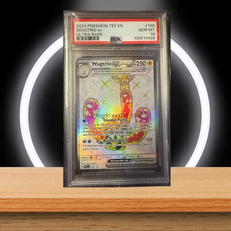 Wugtrio ex (TEF 190) – PSA 10 (ENG)