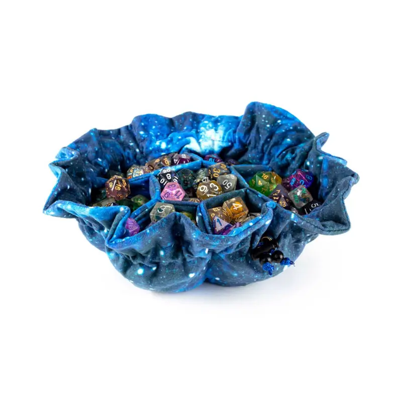 Würfelbeutel mit Fächern - Velvet