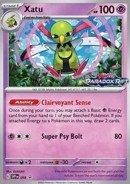 Xatu - SV Black Star Promos (Promo) [SVP-059]