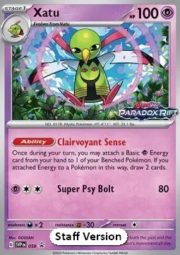 Xatu - SV Black Star Promos (Promo) [SVP-059]