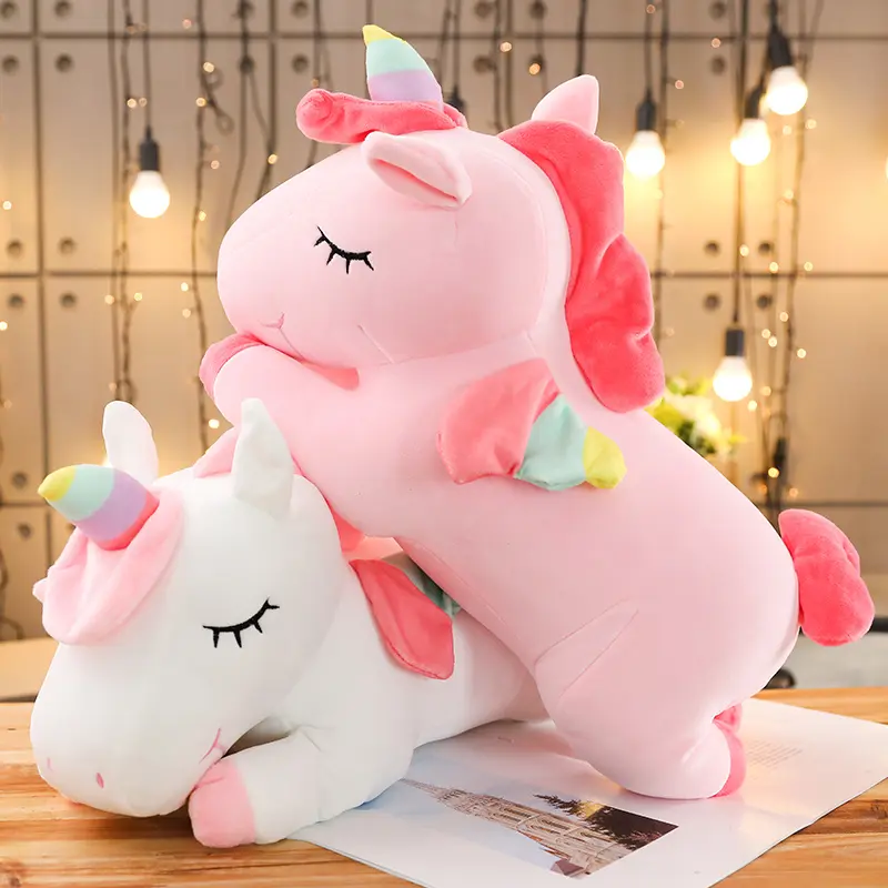 XXL Einhorn Stofftier - Süßes Einhorn Plüschtier