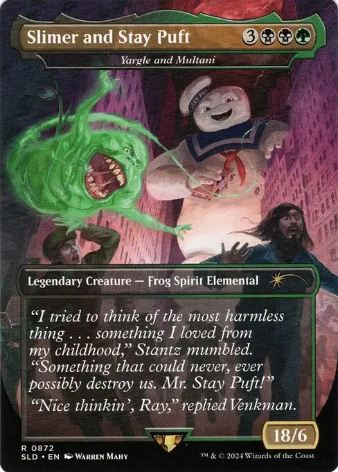 Yargle and Multani SLD-872 Rare Englisch