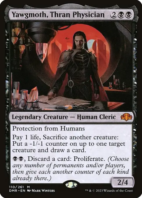 Yawgmoth, Thran Physician DMR-110 Mythic Englisch