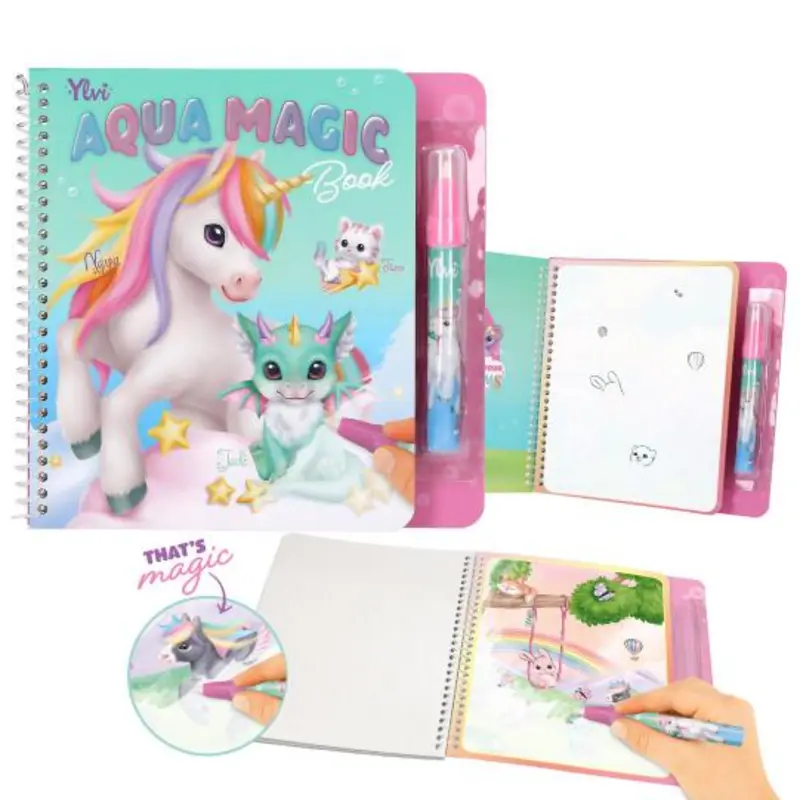 Ylvi Aqua Magic Book - Wassermalbuch wiederverwendbar