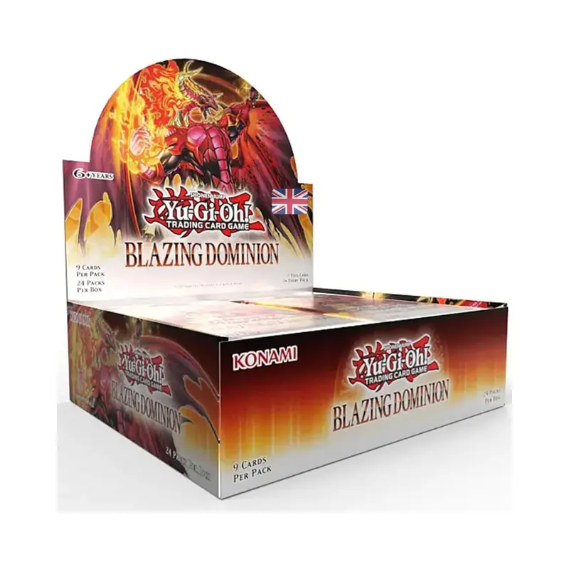 Yu Gi Oh! Blazing Dominion - Display (englisch)