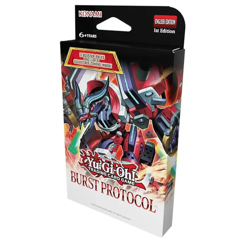 Yu-Gi-Oh! Burst Protocol 3-Pack Tuck Box Englisch