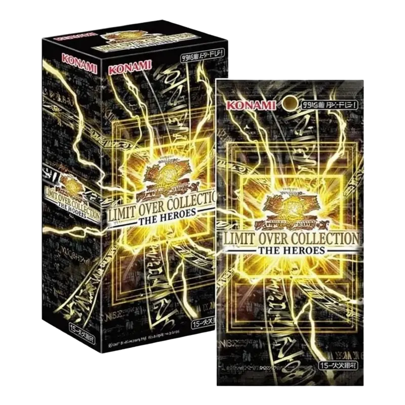 YuGiOh! - LIMIT OVER COLLECTION - THE HEROES - Display [JP]