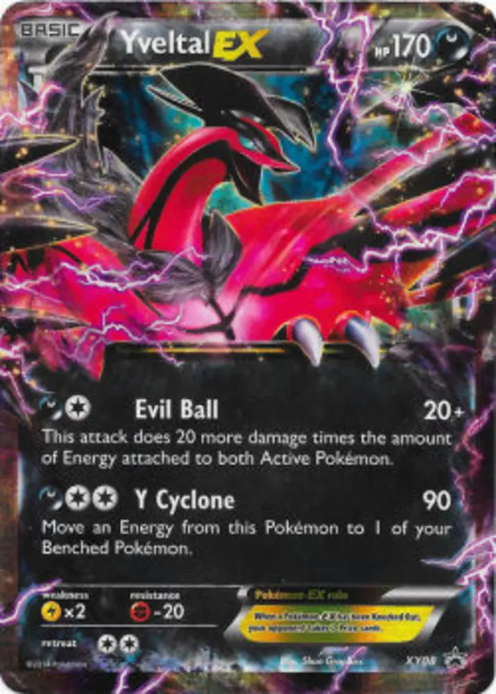 Yveltal EX XYPR-08 Promo Deutsch