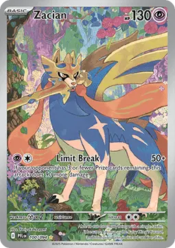 Zacian - Phantasmal Flames (Illustration Rare) [PFL-100]