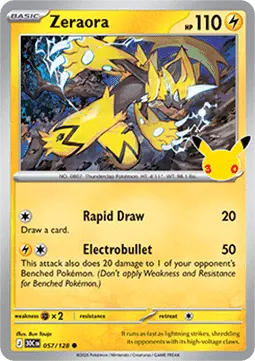 Zeraora - 30th Celebration (Common) [30C-057]