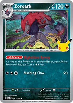 Zoroark - 30th Celebration (Common) [30C-096]