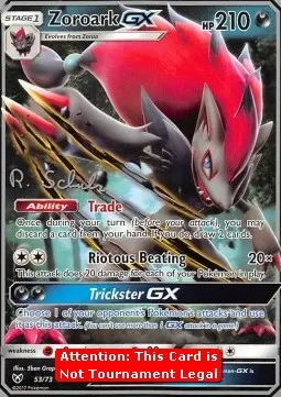 Zoroark GX - Shining Legends (Fixed) [SLG-53]