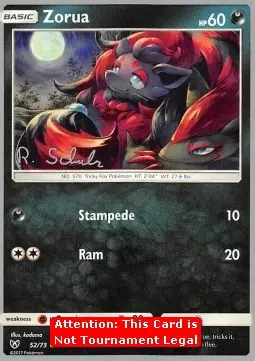 Zorua - Shining Legends (Fixed) [SLG-52]