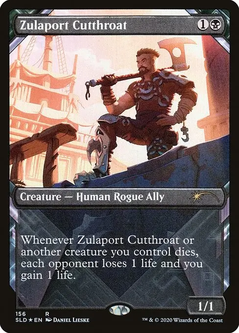 Zulaport Cutthroat SLD-156 Rare Englisch